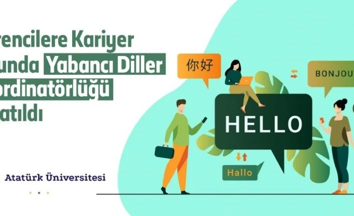 Öğrencilere kariyer yolunda yabancı diller koordinatörlüğü anlatıldı
