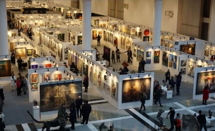 Prof. Dr. Sezer Cihaner Keser’in eserleri Ankara’da sanatseverlerle buluştu