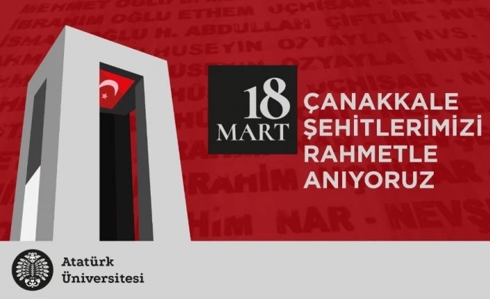 Rektör Çomaklı; “Çanakkale Zaferinin yıl dönümü kutlu olsun”