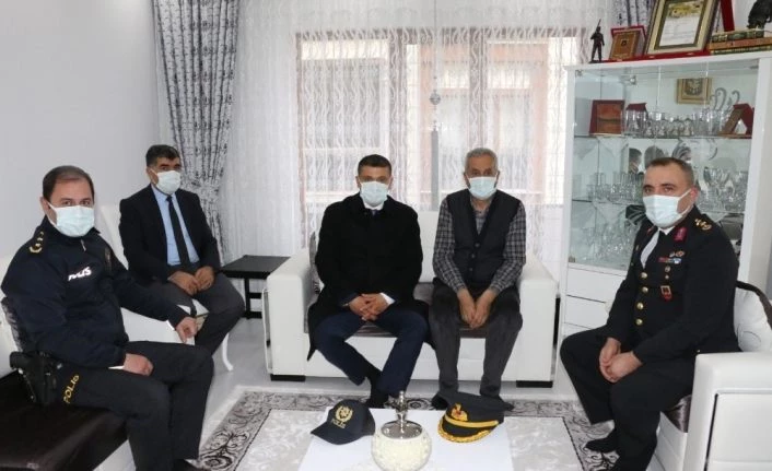 Şehit ailesi unutulmadı