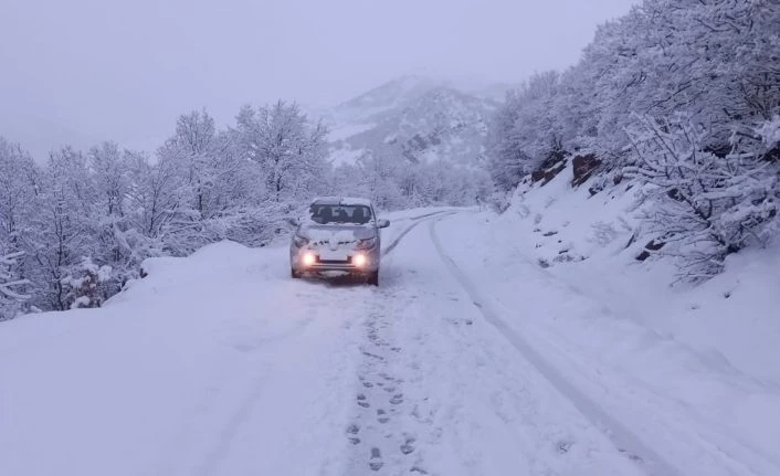Tunceli’de kar 138 köy yolunu ulaşıma kapattı