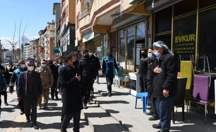 Vali Akbıyık’tan korona virüs tedbirleri denetimi