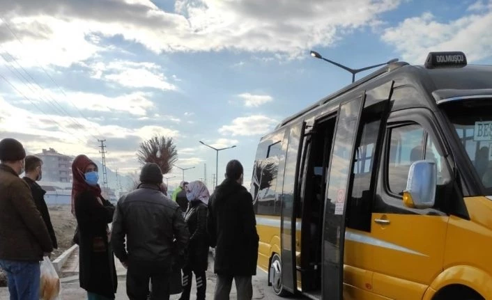 Van’da şehir içi servisler denetlendi
