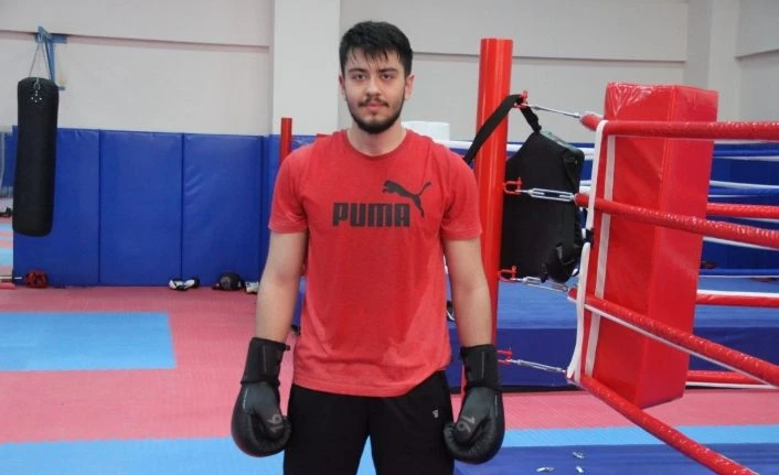16 yaşında 120 kiloydu, boksla 30 kilo verdi, kendine Milli Takım hedefi koydu