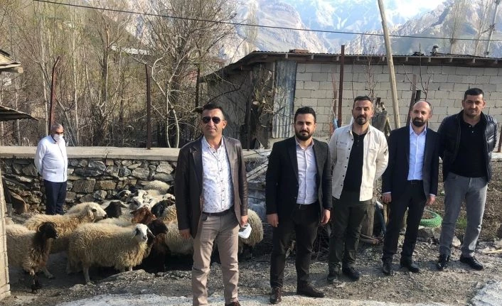 ASRİAD Hakkari Şubesinden 350 aileye et yardımı