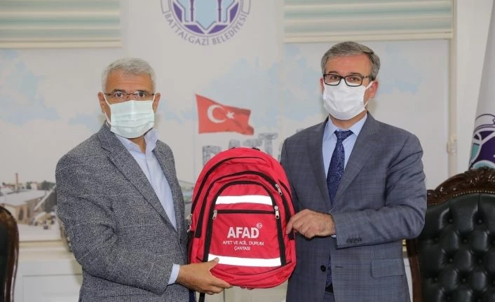 Başkan Güder, AFAD Müdürü Türker’i konuk etti