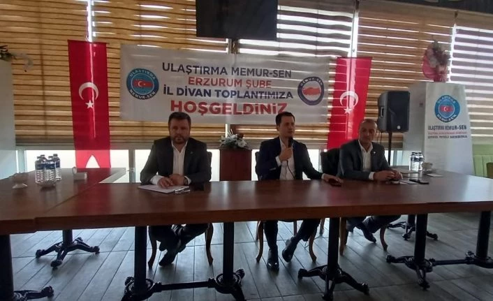Çalışkan; “Demiryolcunun iş güvencesiyiz”
