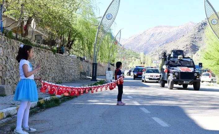 Çatak’ta 23 Nisan kutlamaları