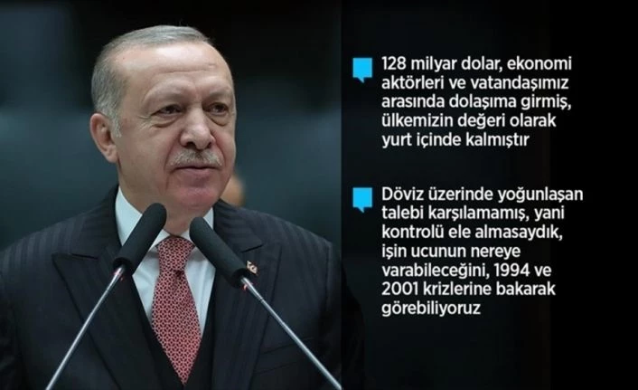 Cumhurbaşkanı Erdoğan: 128 milyar dolar iddiası baştan sona yanlış, baştan sona cehalet