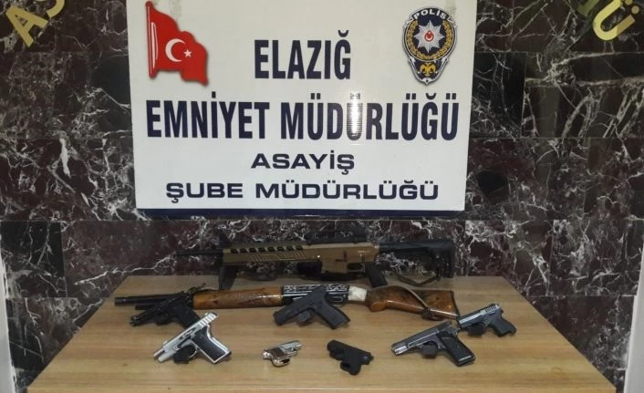 Elazığ’da şok ve asayiş uygulamalarında yakalanan 35 şüpheli tutuklandı
