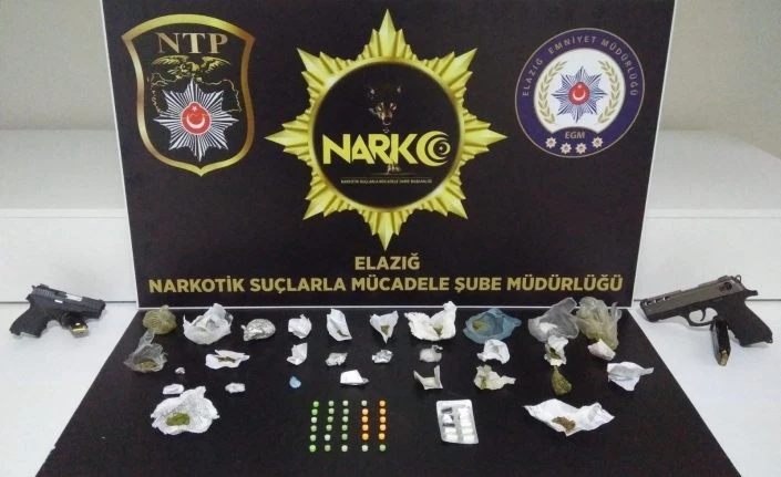 Elazığ’da uyuşturucu ile mücadele 36 şahsa işlem yapıldı