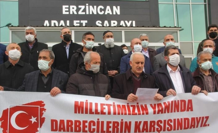 Erzincan’da STK’lardan emekli amirallerin bildirisine ortak tepki