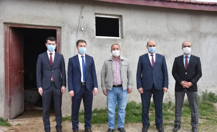 Eski hükümlü İş-Kur desteğiyle hayvancılık yapmaya başladı