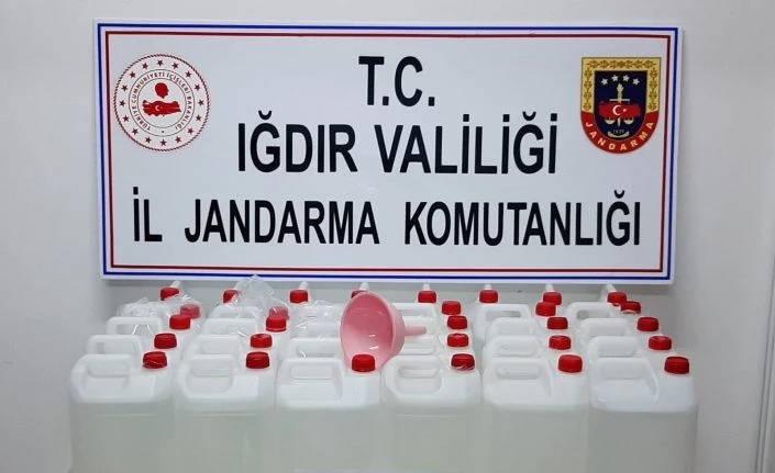 Iğdır’da sahte alkol operasyonu