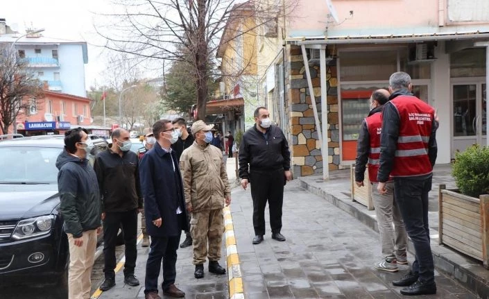 İliç’te Covid-19 denetimi