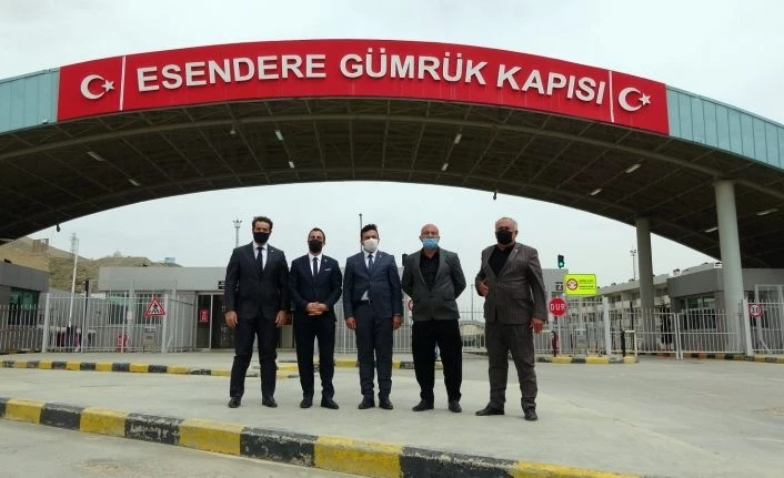 Oda başkanlarından Esendere Sınır Kapısı’na ziyaret