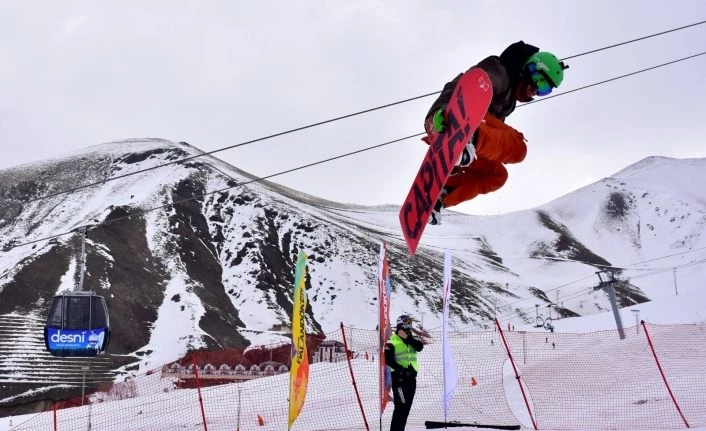 Palandöken’de adrenalin tavan yaptı