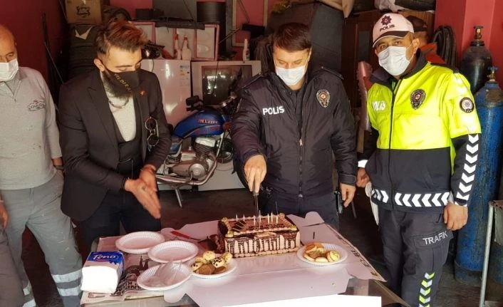 Polise 176. yıl sürprizi