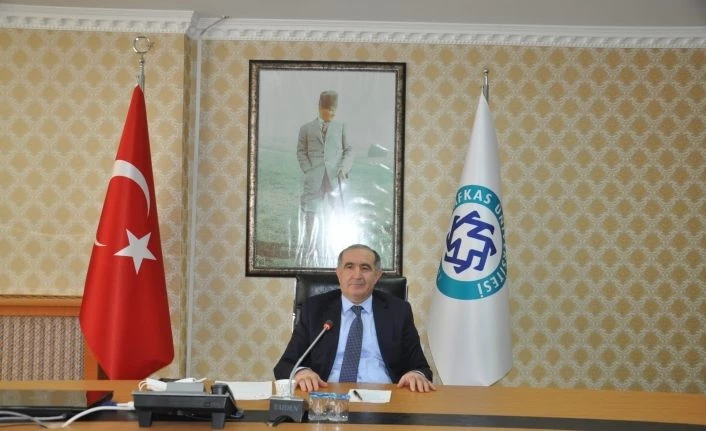 Rektör Kapu, basınla buluştu
