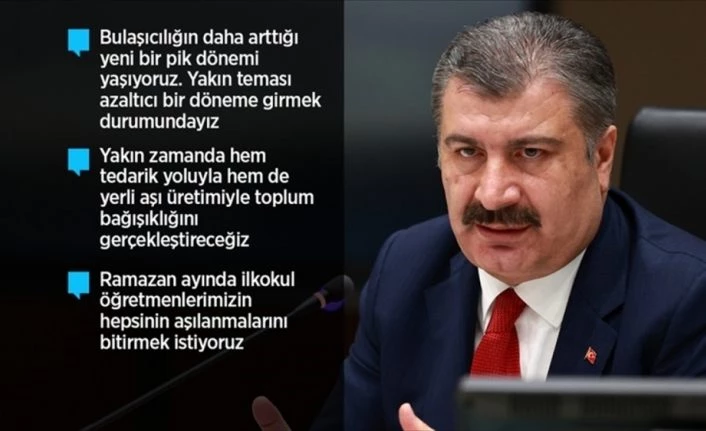 Sağlık Bakanı Koca: Kabine Toplantısı