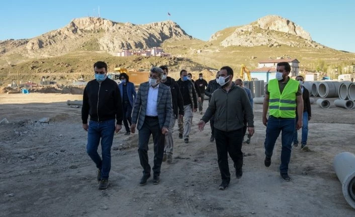 Vali Bilmez Fidanlık Parkı’nı inceledi