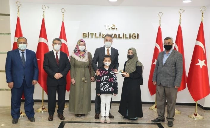Vali Çağatay, Hafız Çelebi’yi kabul etti