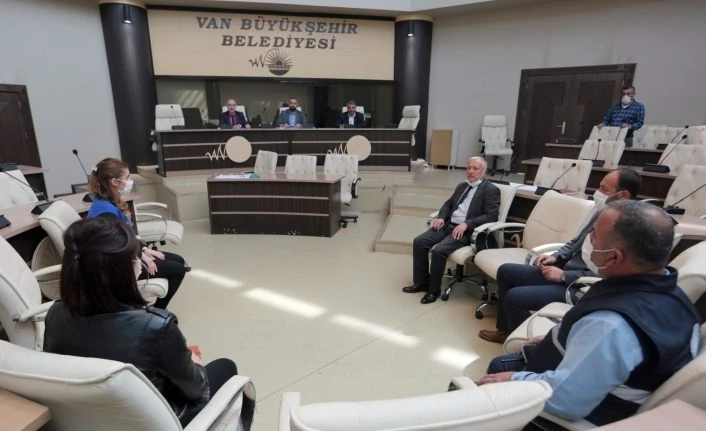 Van Büyükşehir Belediyesinden Ramazan ayı öncesi denetim toplantısı