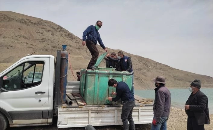 Van’da alabalık denetimleri yapıldı