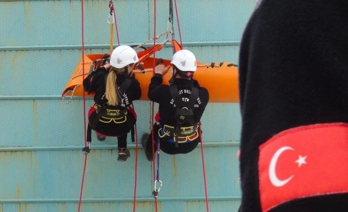Van’da nefes kesen tatbikat