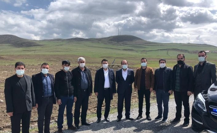 Varto’da galeri sitesi yer tespiti yapıldı