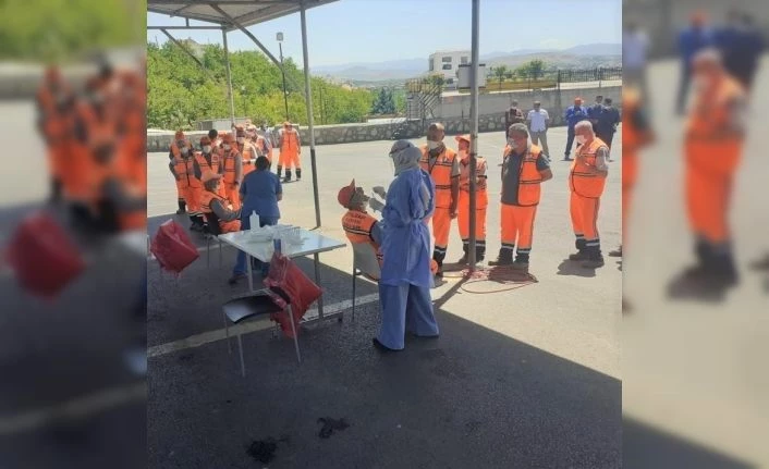 Battalgazi’de belediye personeline korona virüs testi yapılacak