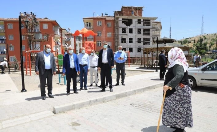 Battalgazi’deki 32 parkta yenileme çalışması başladı