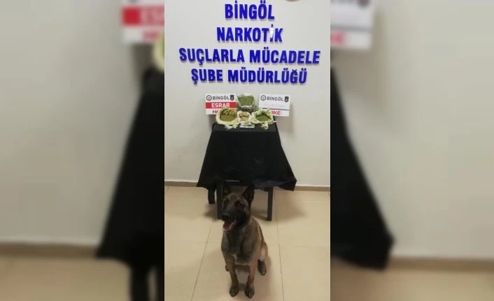 Bingöl’de 17 suç kaydı bulunan şüpheli uyuşturucu ticareti yaparken yakalandı