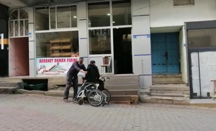 Engelli bireylerin dayanışması yürekleri ısıttı