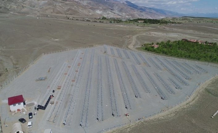 Erzincan’da 990 KW’lık GES için geri sayım başladı
