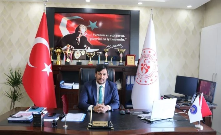 Gençlik ve Spor İl Müdürü Çalgan’ın "Gençlik ve Spor Bayramı" mesajı
