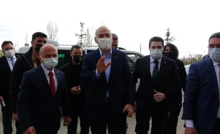 İçişleri Bakanı Soylu Ağrı’da