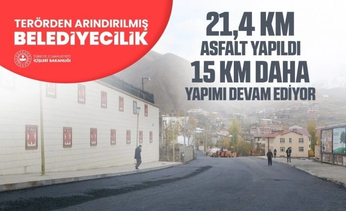 İçişleri Bakanlığından "Hakkari’de terör yok, hayat var" paylaşımı