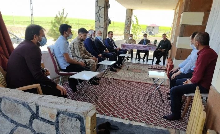 Kaymakam İlidi’den şehit ve gazi ailelerine ziyaret