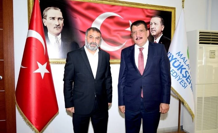 Kaynarca muhtarından Başkan Gürkan’a teşekkür ziyareti
