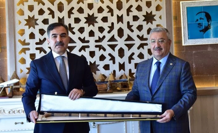 Milletvekili Nasır’dan Başkan Çoban’a ziyaret