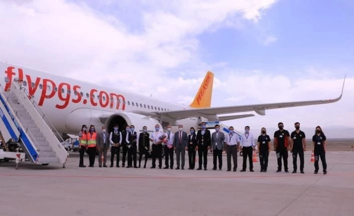 Pegasus hava yolları Iğdır seferleri başladı
