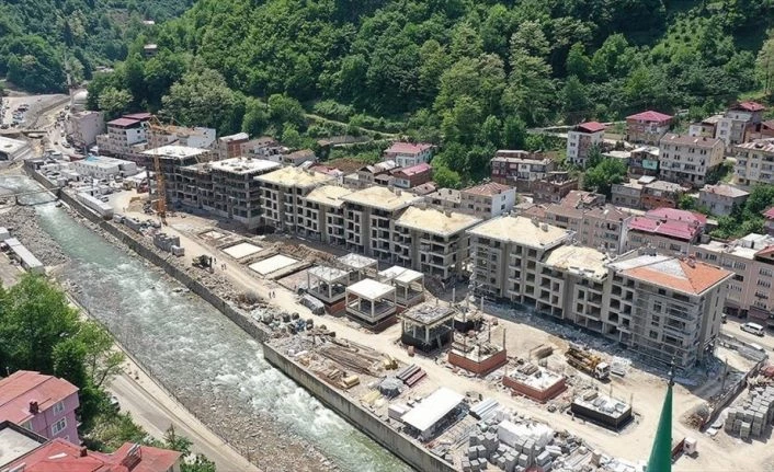 Sel felaketinin yaşandığı Dereli
