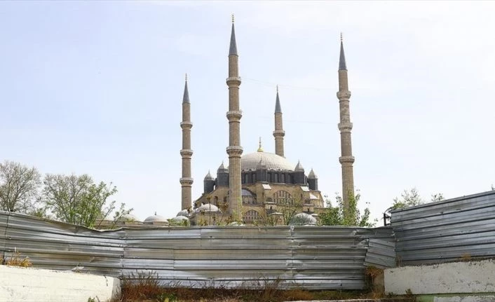 Selimiye Camisi çevre düzenlemesine Cumhurbaşkanı Erdoğan