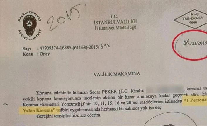 Suç örgütü elebaşı Sedat Peker
