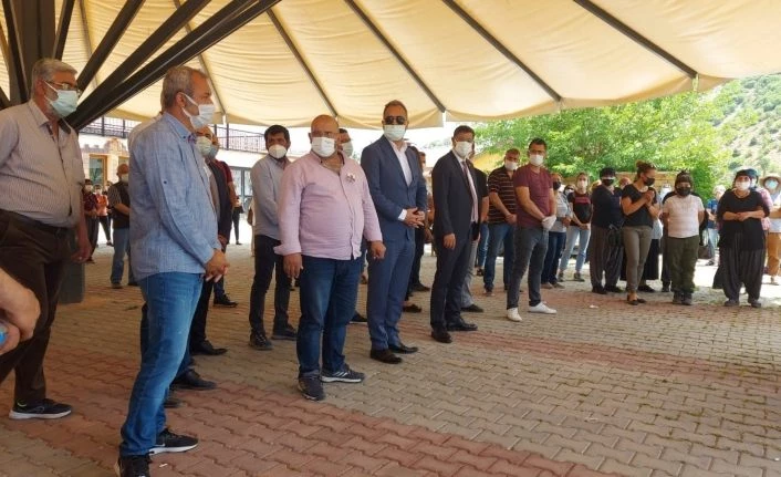 Tunceli’nin eski başkanı Aytaç, son yolculuğuna uğurlandı