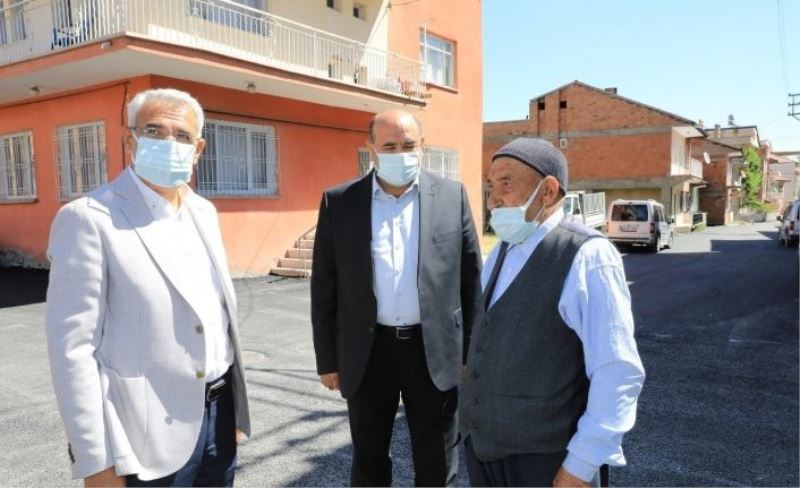 Battalgazi’de yeni yol ve asfalt çalışmaları devam ediyor