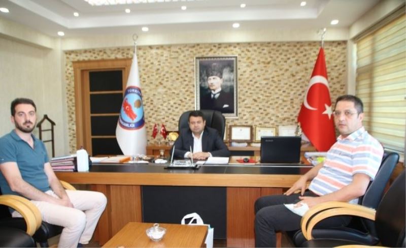 BİK Diyarbakır Şube Müdürü Başeğmez’den Kaymakam Avcı’ya ziyaret