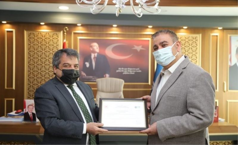 Çevre gününde Palandöken Belediyesi’ne ’Sıfır Atık’ belgesi