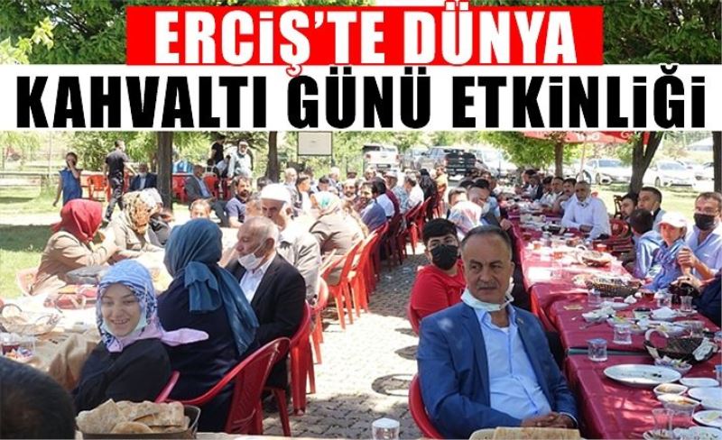 Erciş’te Dünya Kahvaltı Günü etkinliği